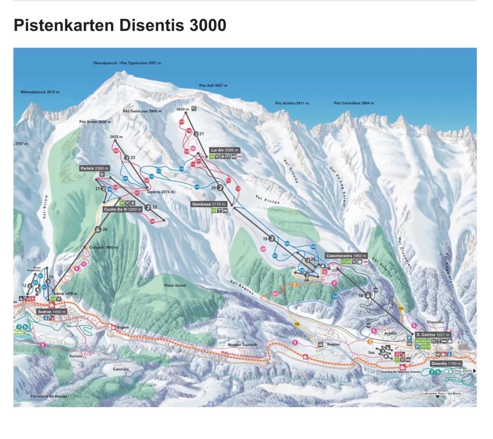 Apartment In Disentis Luaran gambar